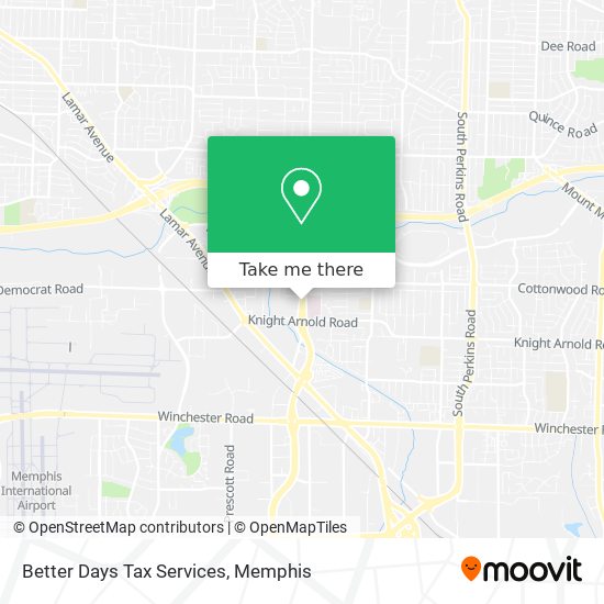 Better Days Tax Services map