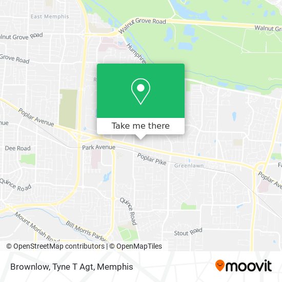 Mapa de Brownlow, Tyne T Agt