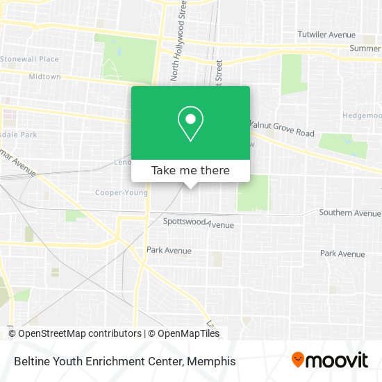 Beltine Youth Enrichment Center map