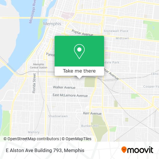E Alston Ave Building 793 map