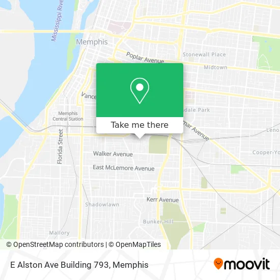 Mapa de E Alston Ave Building 793