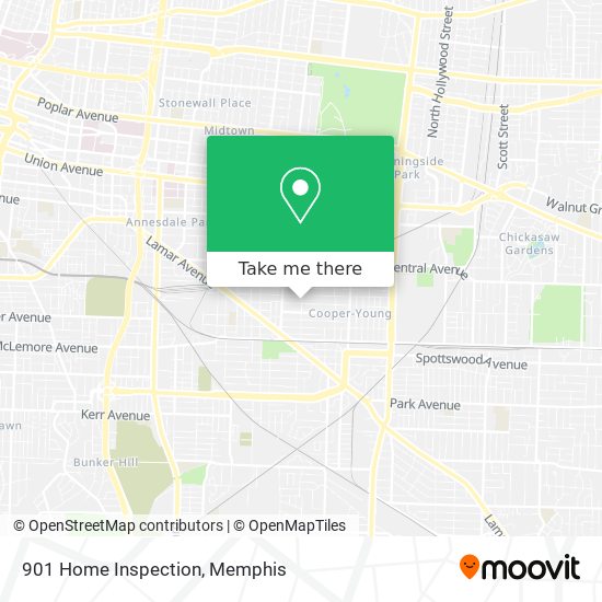 901 Home Inspection map