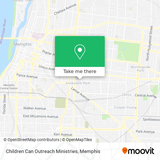 Children Can Outreach Ministries map