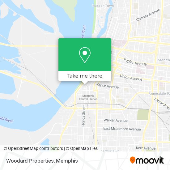 Woodard Properties map