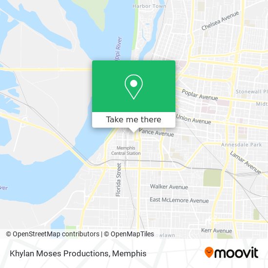 Mapa de Khylan Moses Productions