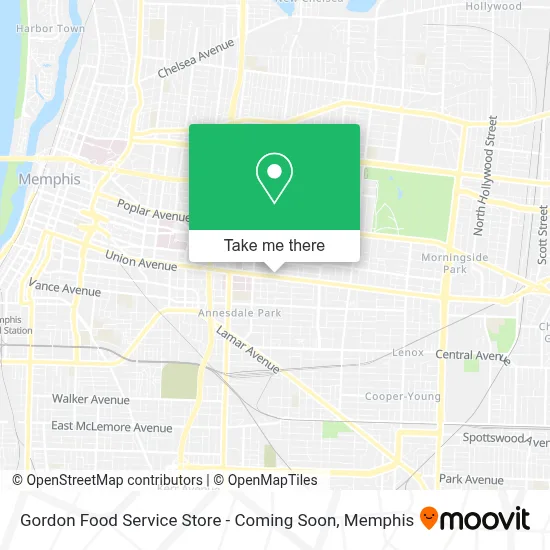 Gordon Food Service Store - Coming Soon map
