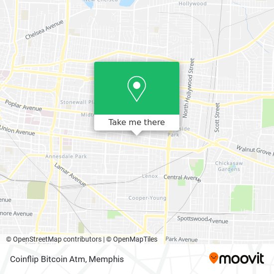 Mapa de Coinflip Bitcoin Atm