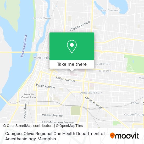 Cabigao, Olivia Regional One Health Department of Anesthesiology map