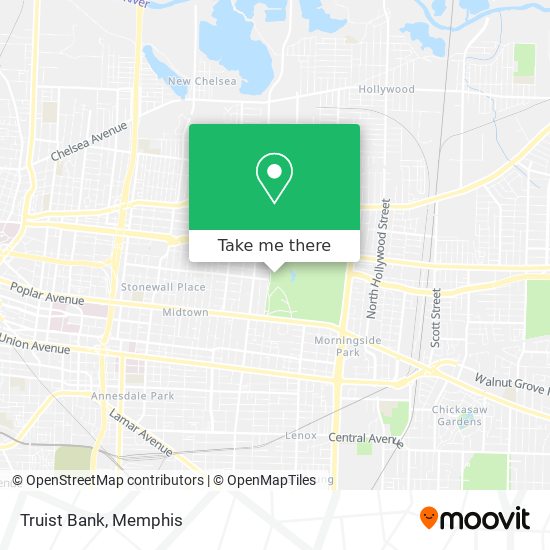 Mapa de Truist Bank