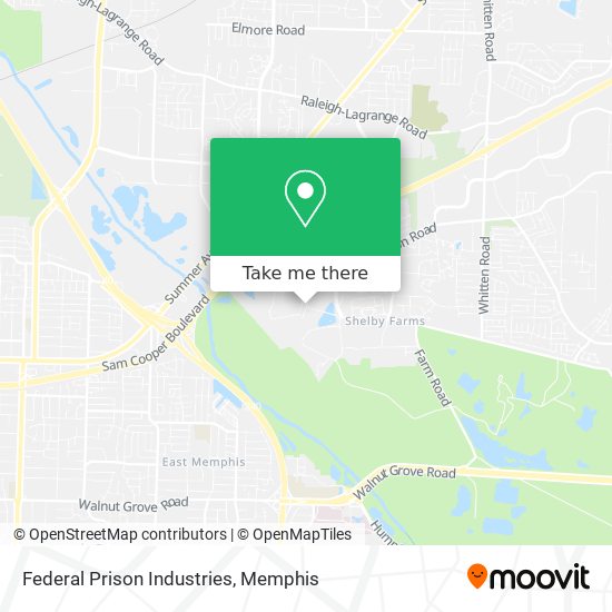Federal Prison Industries map