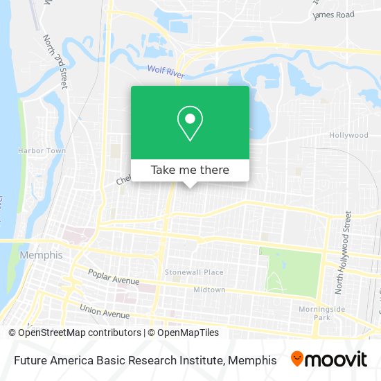 Future America Basic Research Institute map