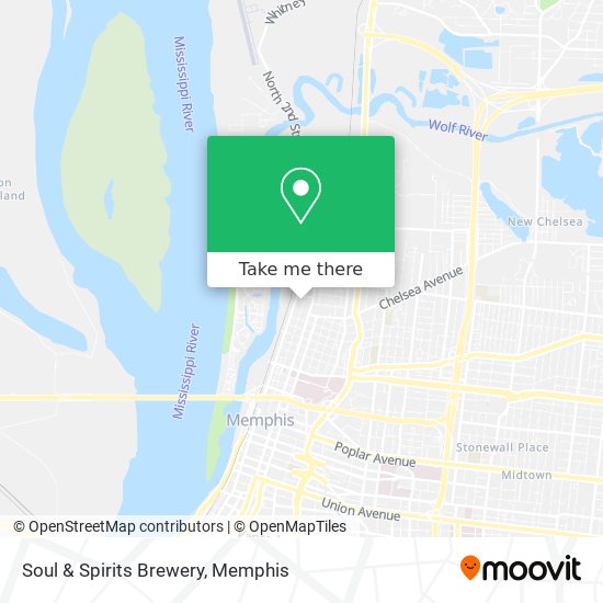 Soul & Spirits Brewery map