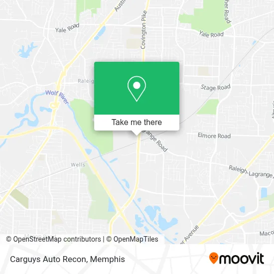 Carguys Auto Recon map