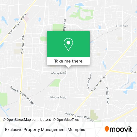Exclusive Property Management map