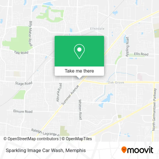 Mapa de Sparkling Image Car Wash