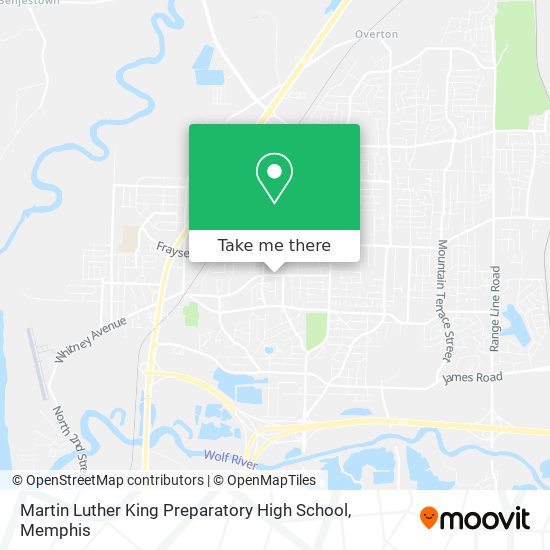 Martin Luther King Preparatory High School map