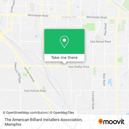 Mapa de The American Billiard Installers Association