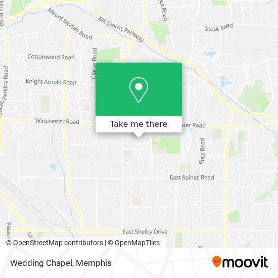 Wedding Chapel map