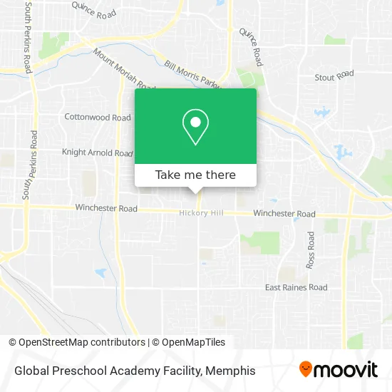 Mapa de Global Preschool Academy Facility