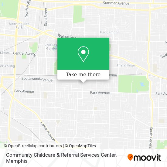 Mapa de Community Childcare & Referral Services Center