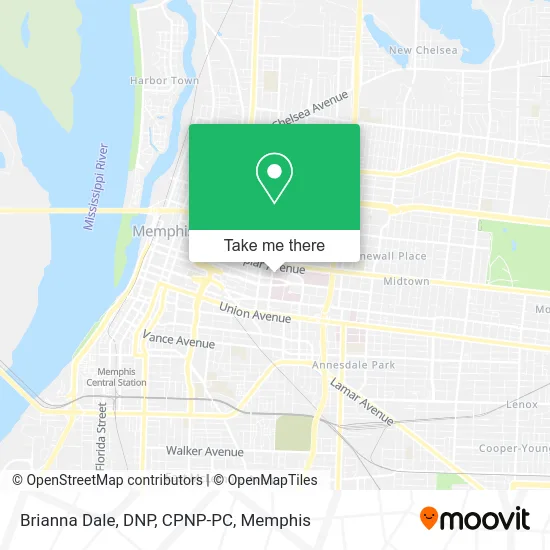 Brianna Dale, DNP, CPNP-PC map