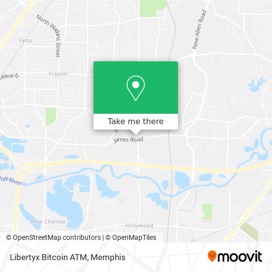 Libertyx Bitcoin ATM map