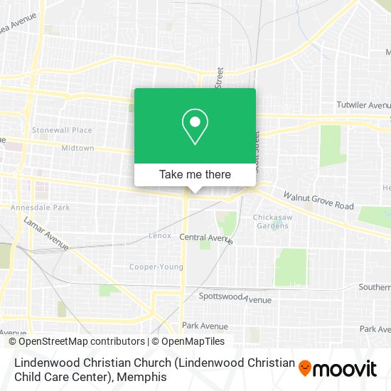 Lindenwood Christian Church (Lindenwood Christian Child Care Center) map
