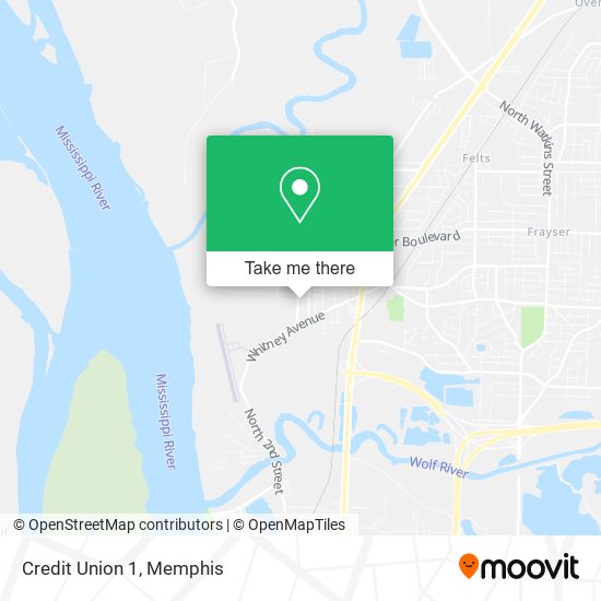 Credit Union 1 map