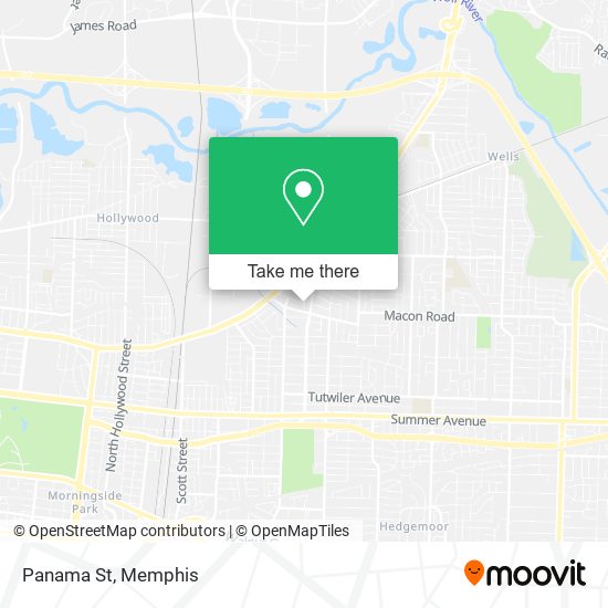Mapa de Panama St