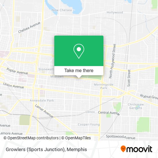 Growlers (Sports Junction) map