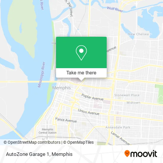 AutoZone Garage 1 map