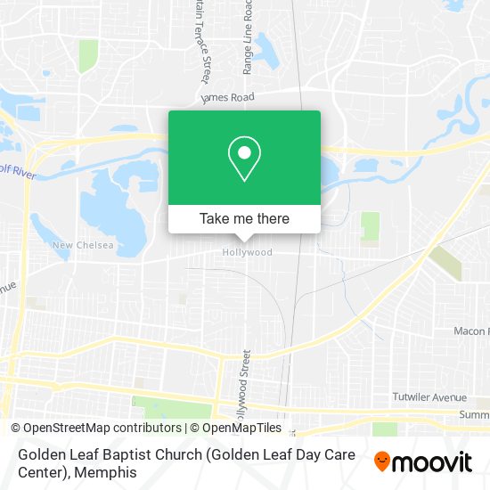 Golden Leaf Baptist Church (Golden Leaf Day Care Center) map
