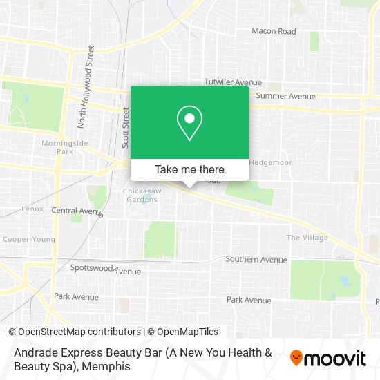 Andrade Express Beauty Bar (A New You Health & Beauty Spa) map