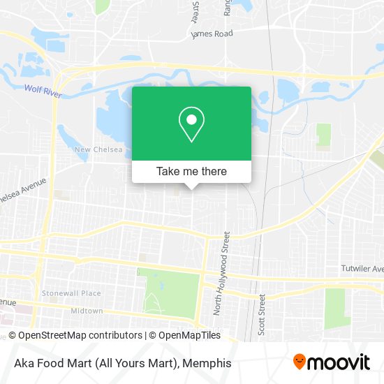Aka Food Mart (All Yours Mart) map