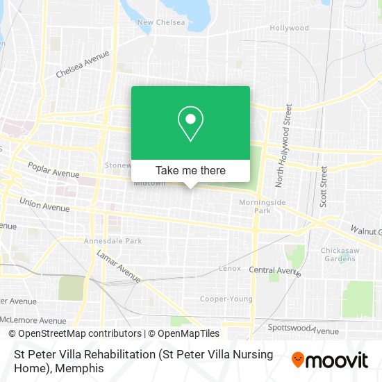 Mapa de St Peter Villa Rehabilitation (St Peter Villa Nursing Home)