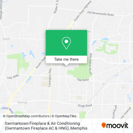 Germantown Fireplace & Air Conditioning (Germantown Fireplace AC & HNG) map