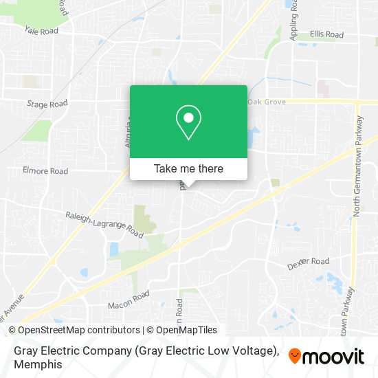 Mapa de Gray Electric Company (Gray Electric Low Voltage)