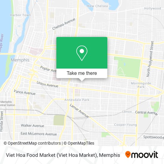 Mapa de Viet Hoa Food Market