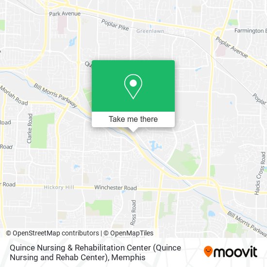 Quince Nursing & Rehabilitation Center (Quince Nursing and Rehab Center) map