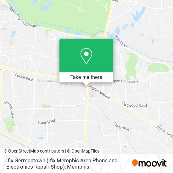 Ifix Germantown (Ifix Memphis Area Phone and Electronics Repair Shop) map