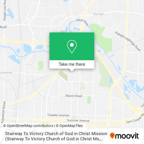 Stairway To Victory Church of God in Christ Mission map