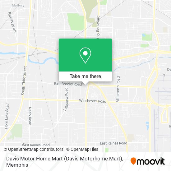 Davis Motor Home Mart (Davis Motorhome Mart) map