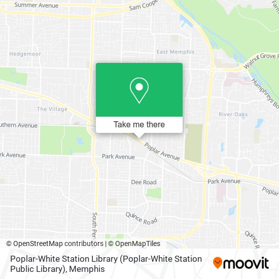 Poplar-White Station Library map