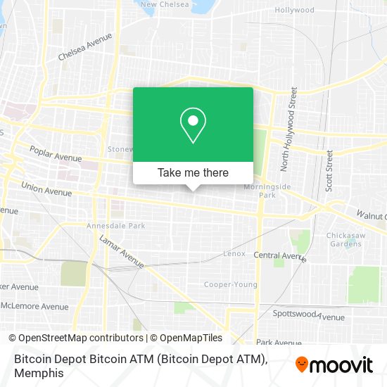 Bitcoin Depot Bitcoin ATM map