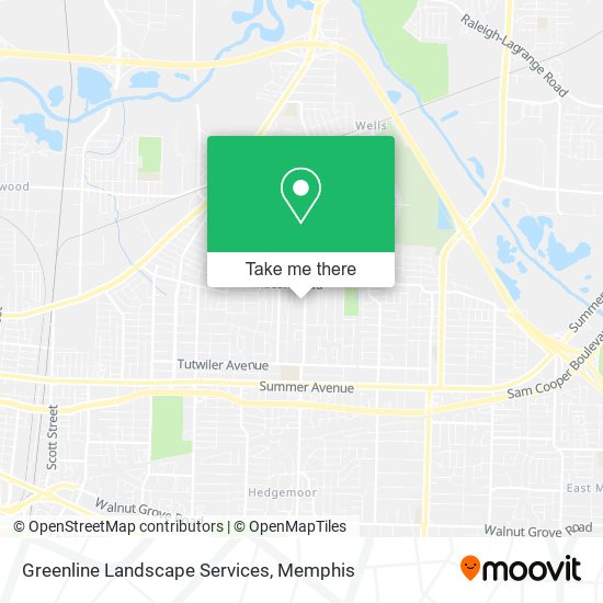 Mapa de Greenline Landscape Services