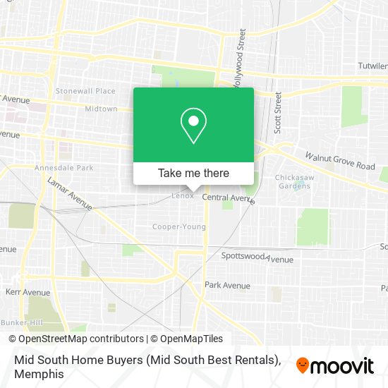 Mid South Home Buyers (Mid South Best Rentals) map