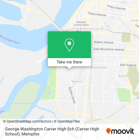 George Washington Carver High Sch (Carver High School) map