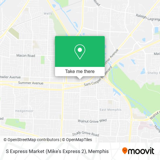 Mapa de S Express Market (Mike's Express 2)