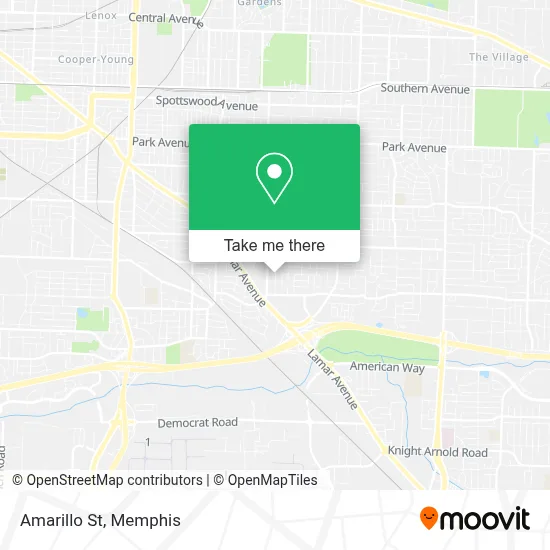 Amarillo St map