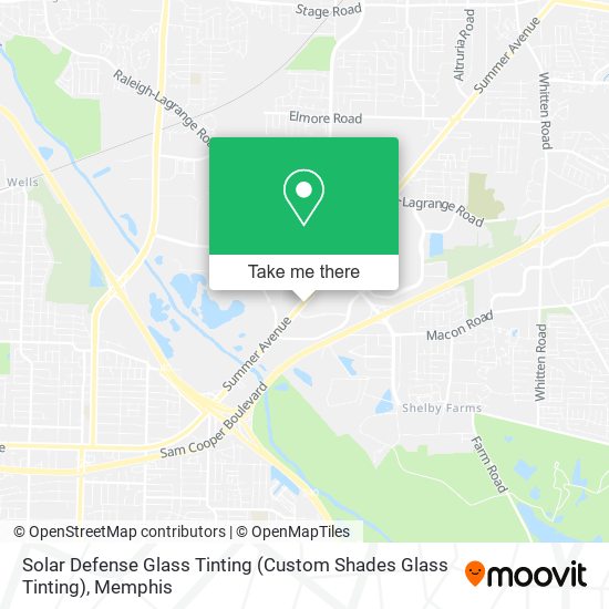 Mapa de Solar Defense Glass Tinting (Custom Shades Glass Tinting)